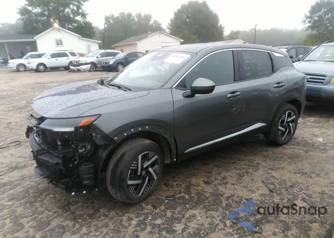 2025 Nissan Kicks Sv Fwd из США, поврежденный, VIN 3N8AP6CA6SL395612